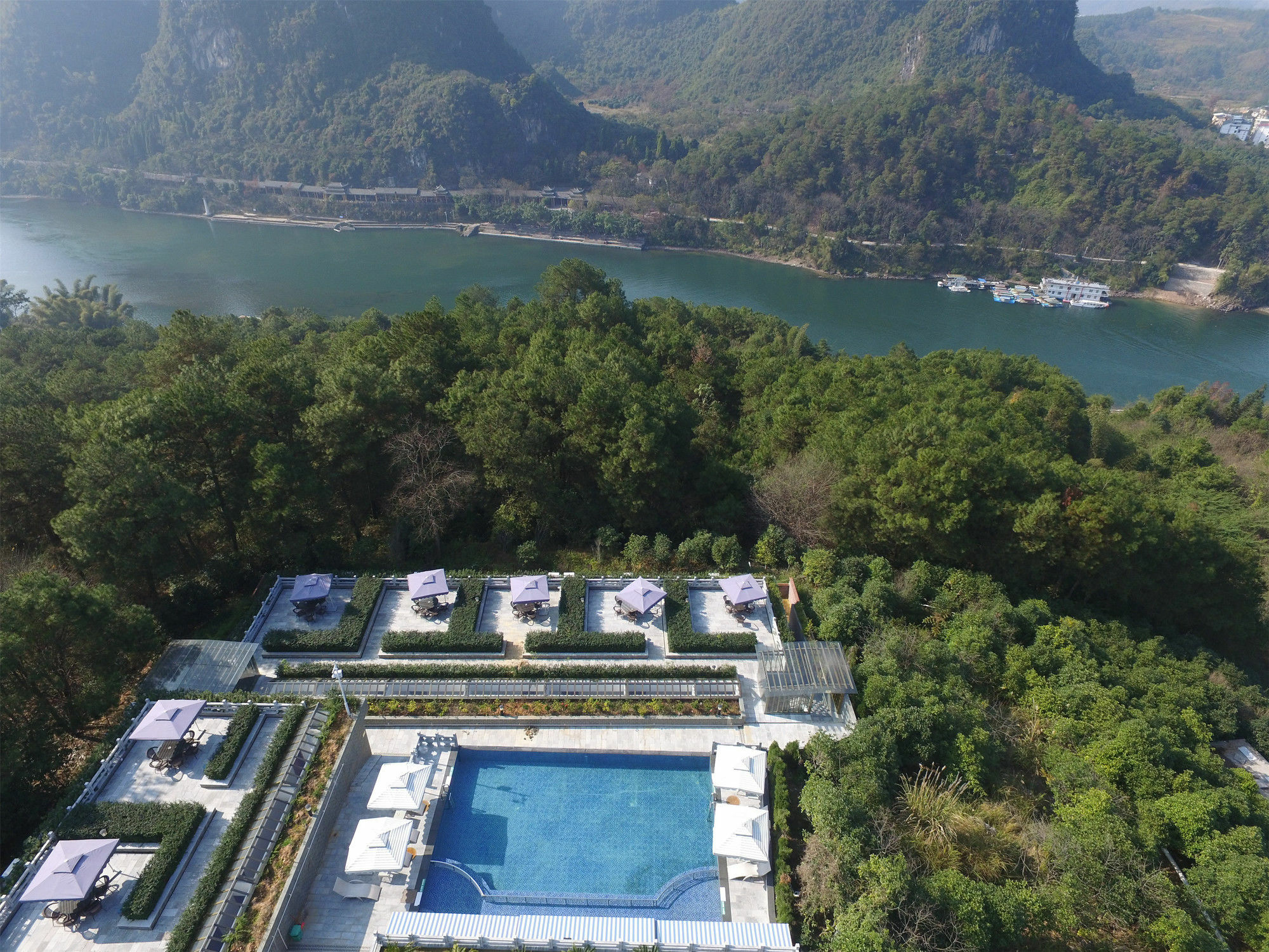 Yangshuo Mountain Top Retreat Bagian luar foto